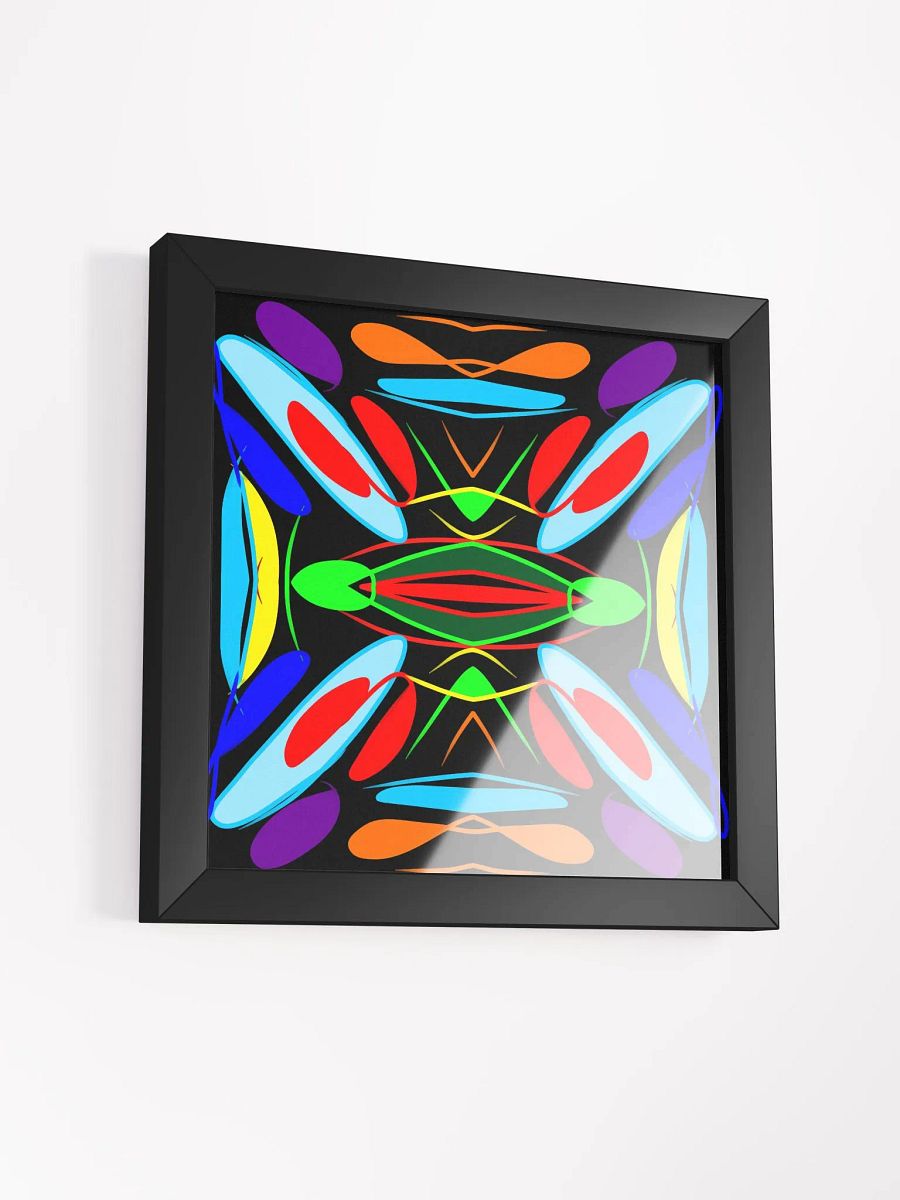 Symmetry in Color Framed Art Print product image (14)