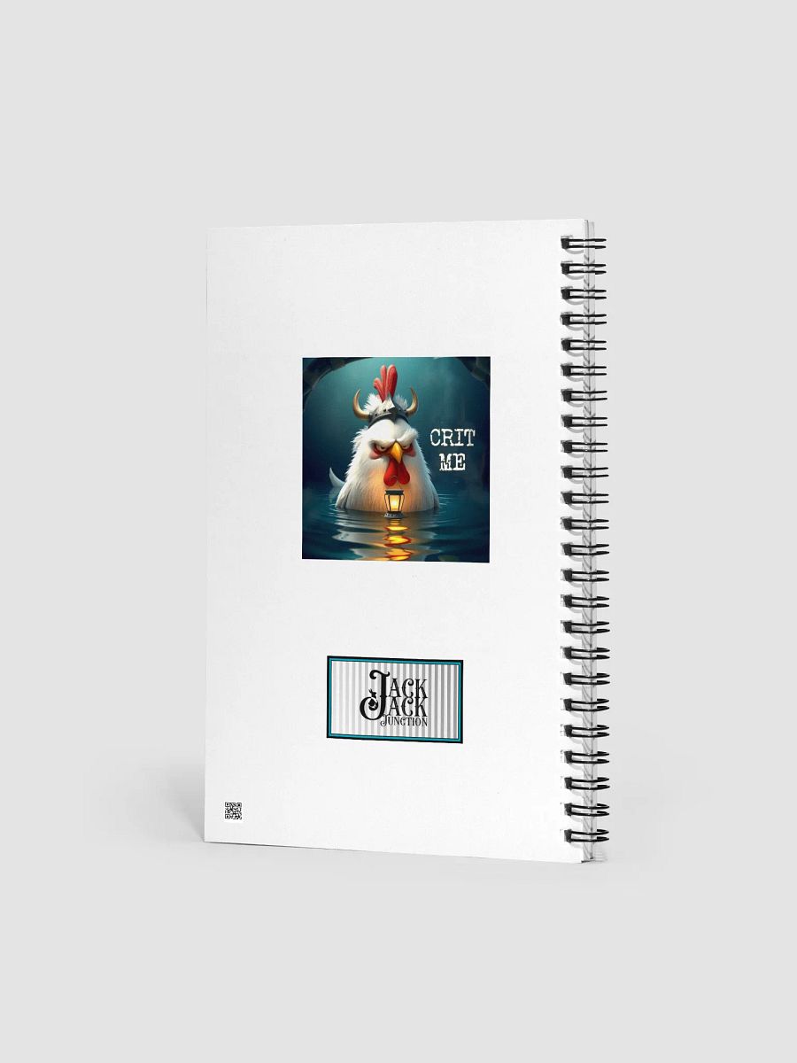 The Battle Chicken Spiral Notebook product image (3)
