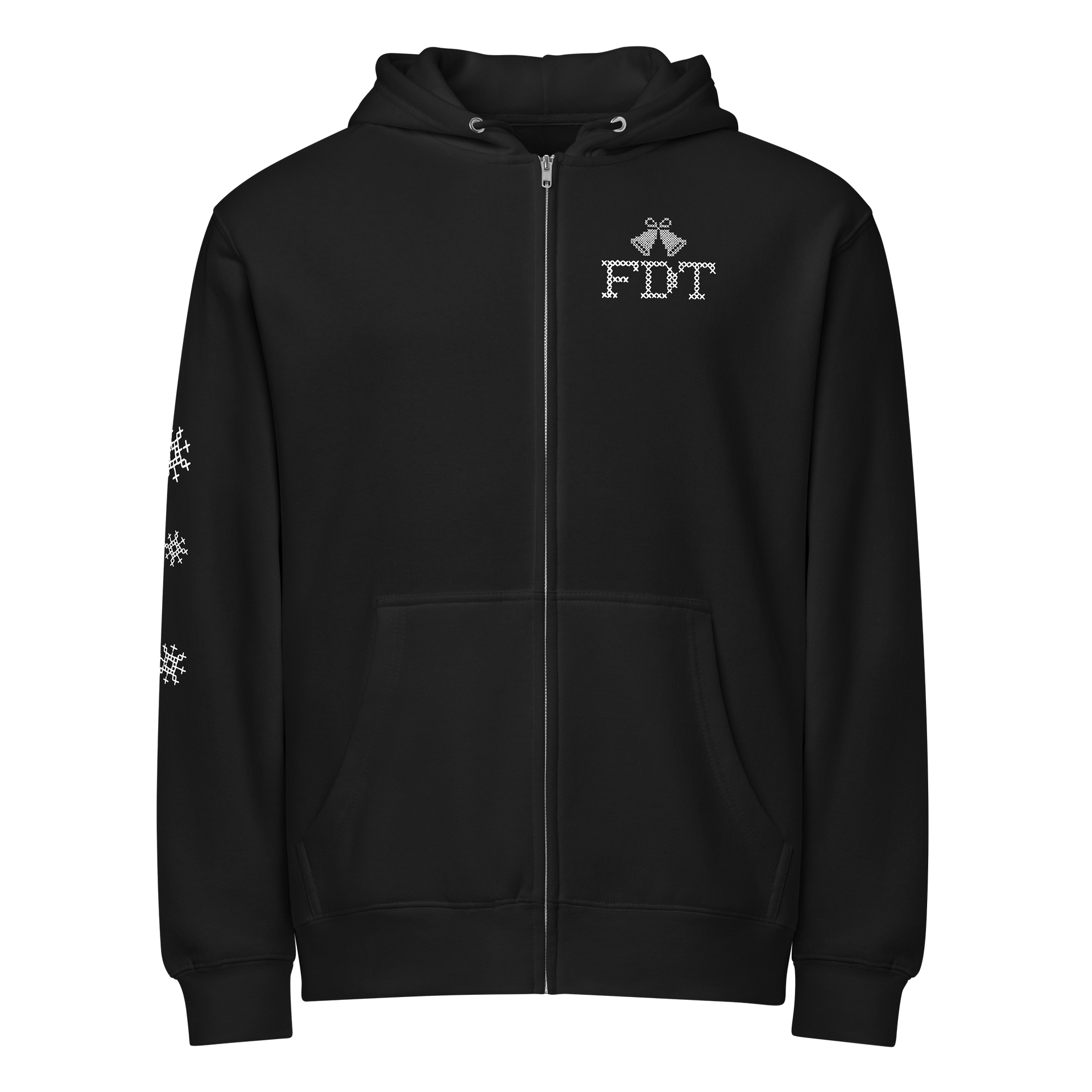 FDT Cross-Stitch Zip-Up Hoodie product image (1)