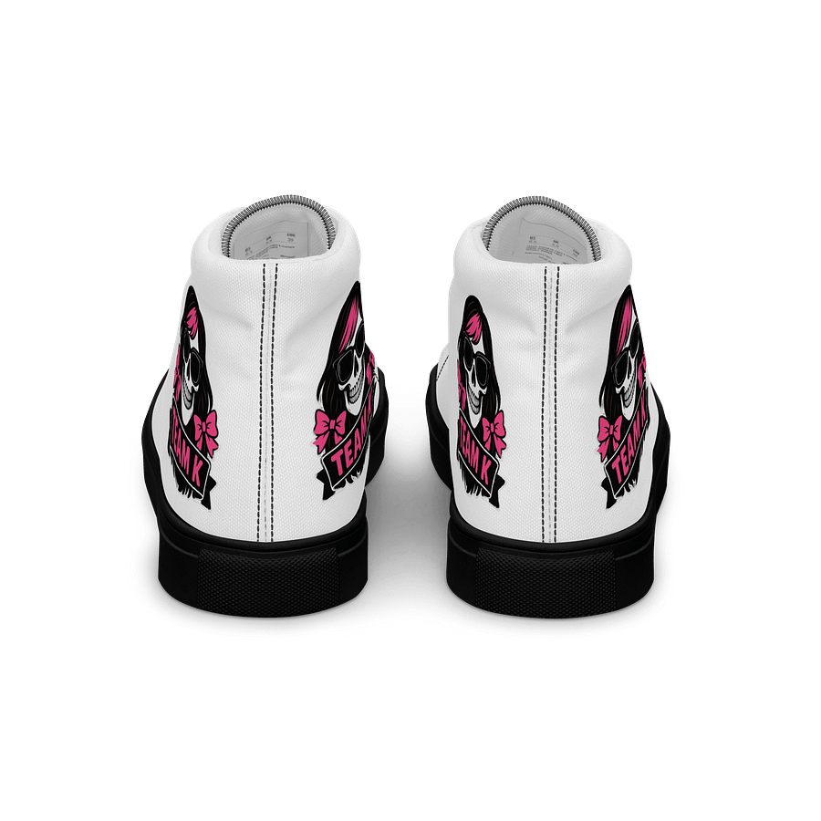 TEAM K (V-6) Women's High Top Canvas Shoes product image (7)