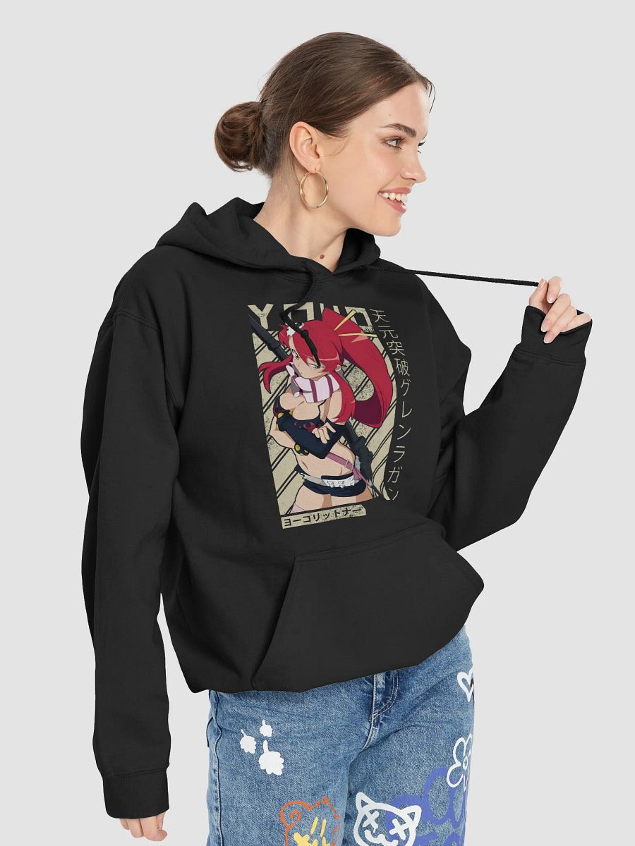 Gurren Lagann Yoko Gunner Sweatshirt – Gildan Midweight product image (5)
