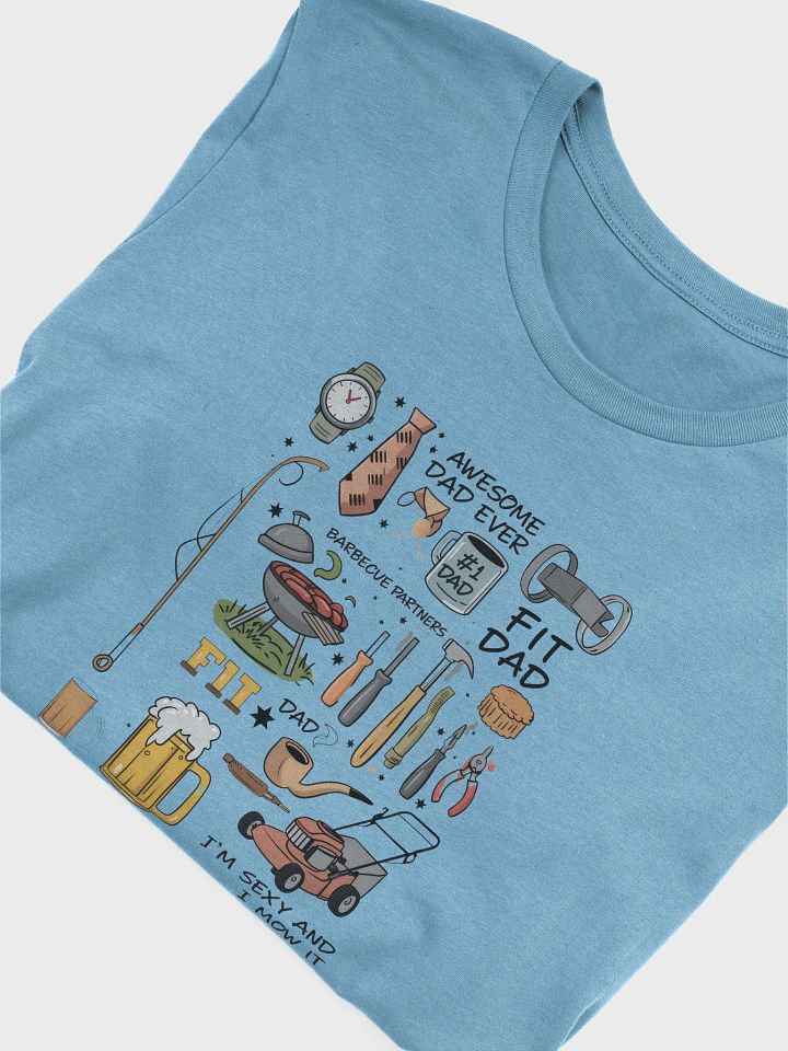 Dad's Favorite Things T-Shirt Fathers Day Bella Canvas product image (2)