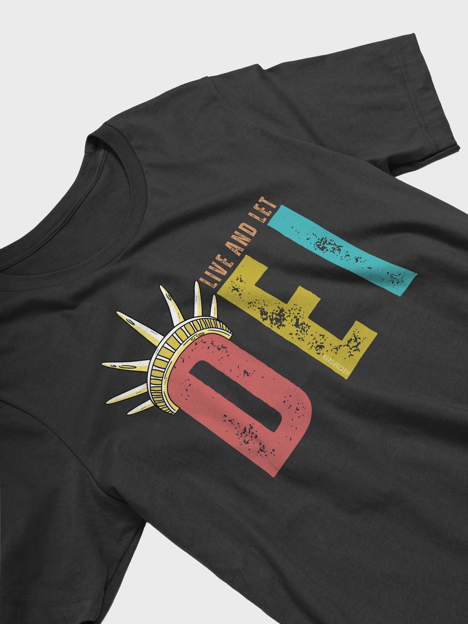 Live and Let DEI © Statue of Liberty Bright T-Shirt - Being Liberal product image (3)
