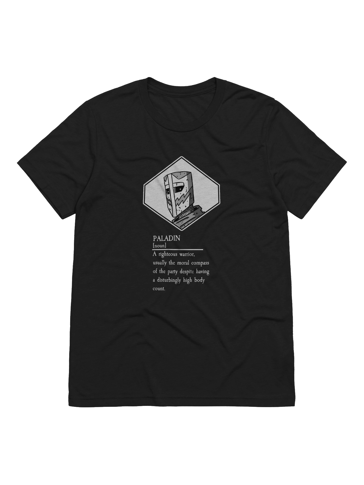 Paladin T-shirt - Triblend version product image (1)