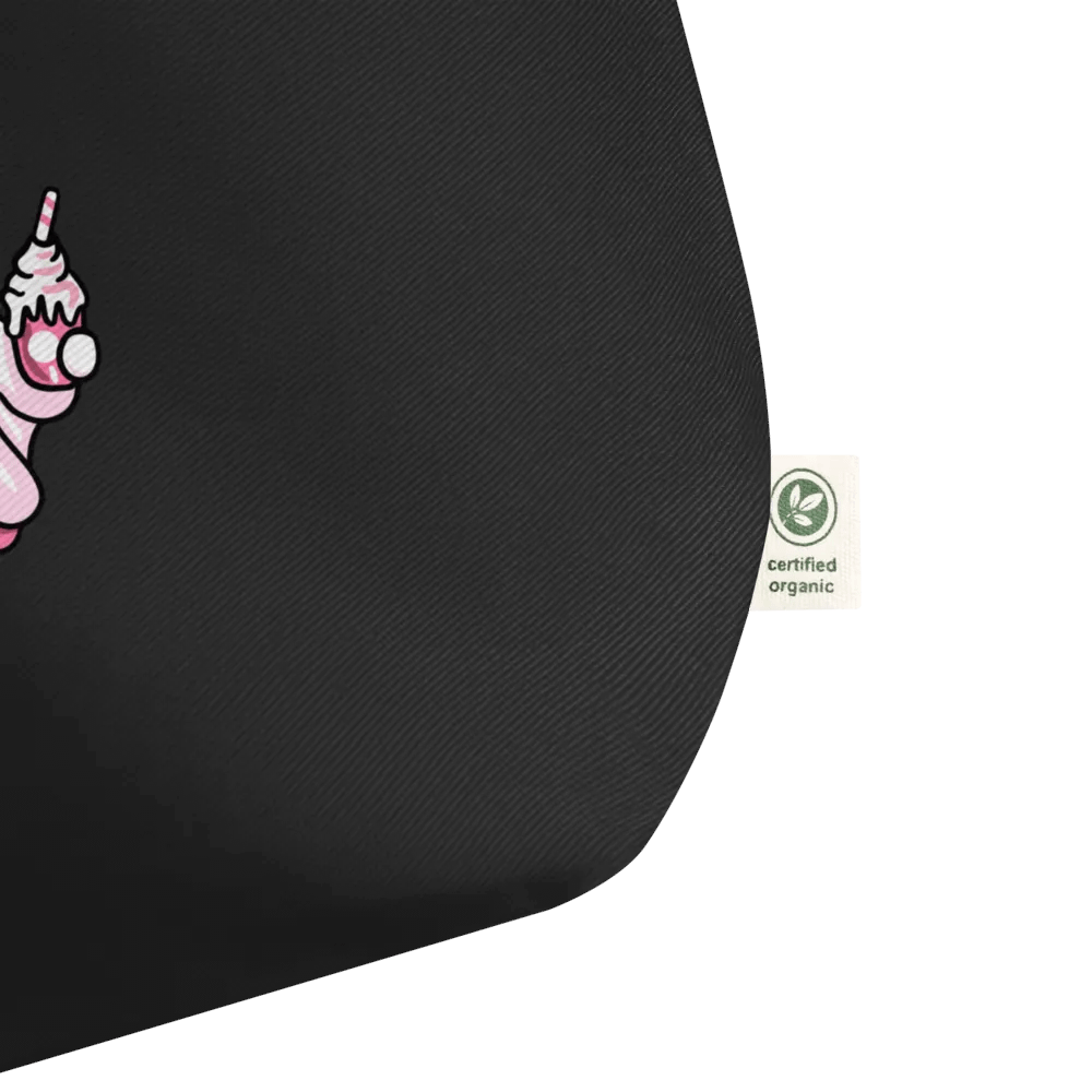 Cute Ghost Organic Cotton Tote product image (3)