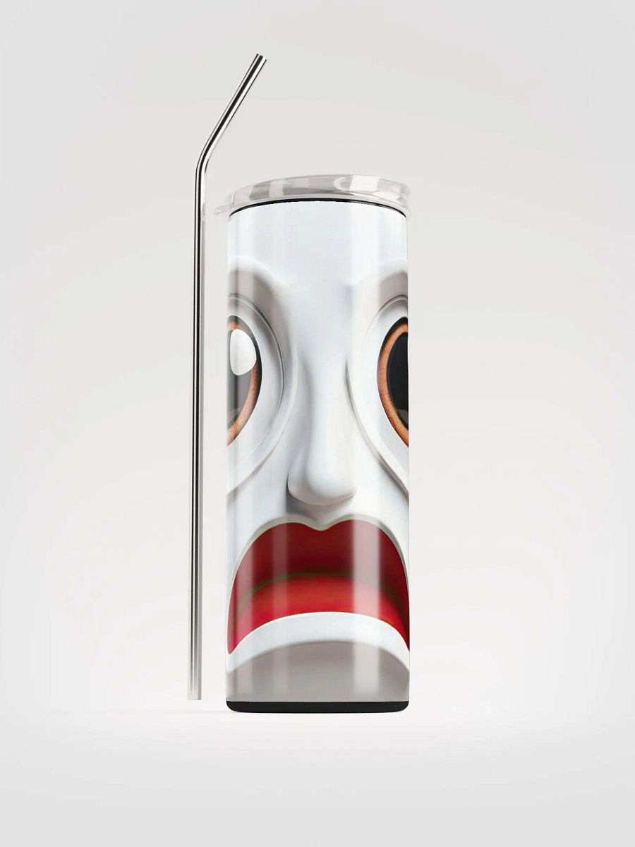 Surprised Expression Stainless Steel Tumbler product image (1)