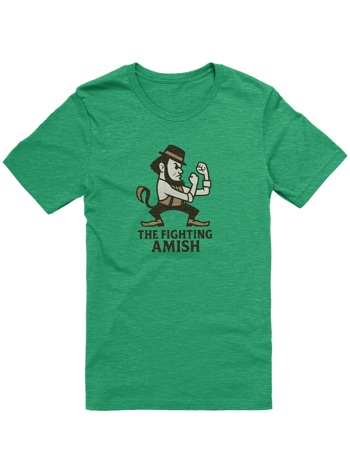 The Fighting Amish T-Shirt – Funny Amish Boxing Graphic Tee product image (1)