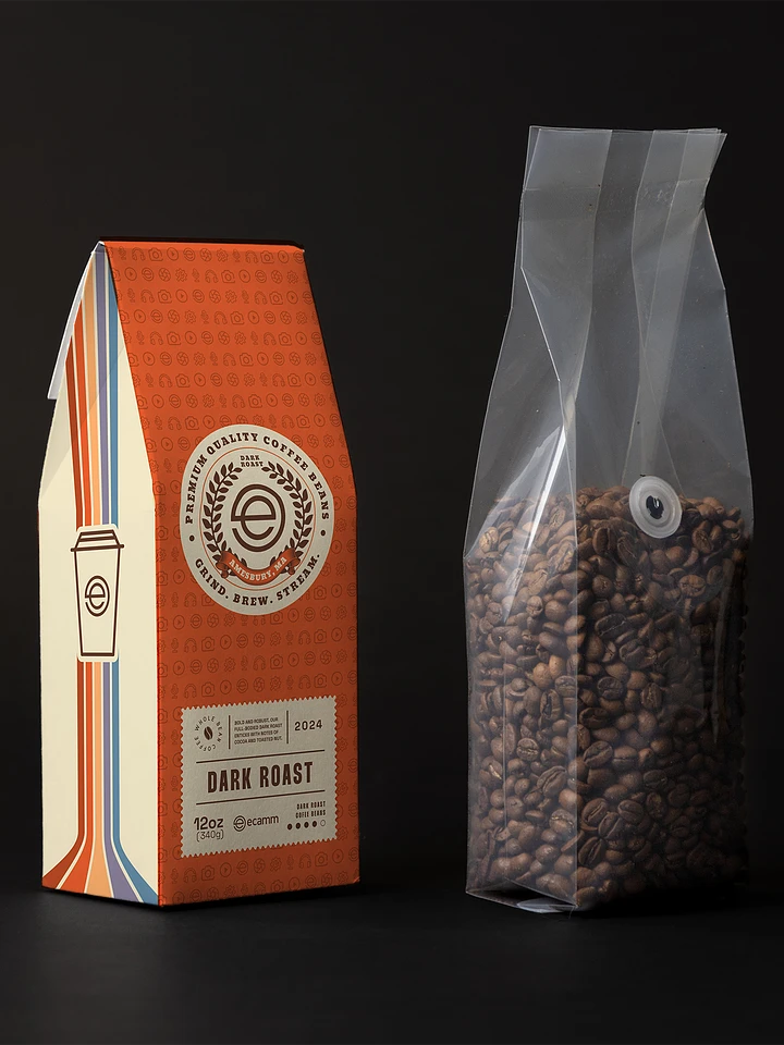 Ecamm Fam Dark Roast Coffee - Whole Beans product image (1)