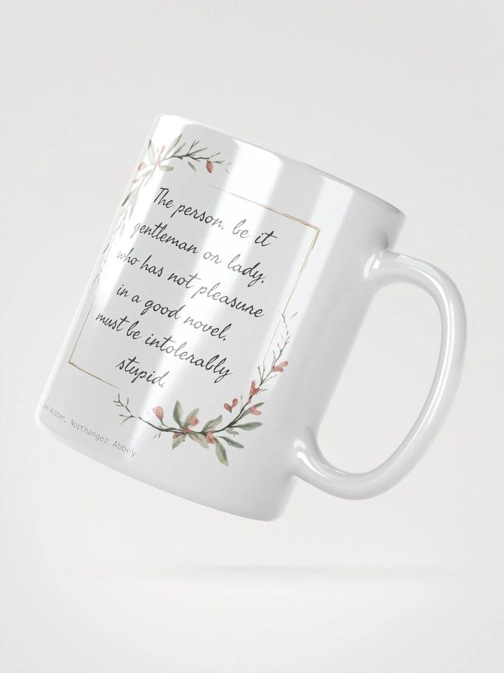 Pleasure in a Good Novel Austen Mug product image (4)