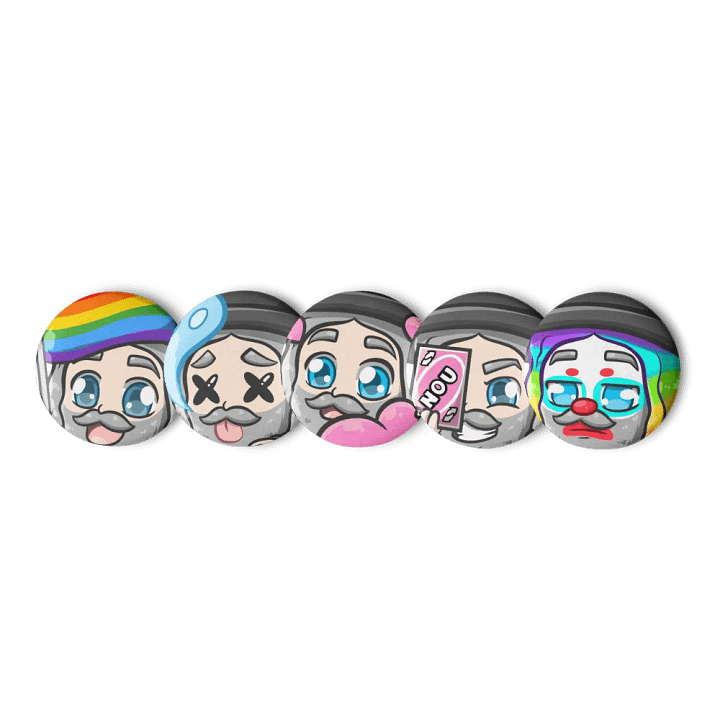 Gandyland Gen 1 Pins Set 1 product image (1)