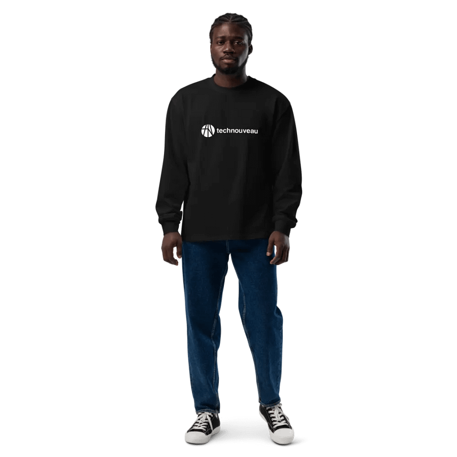 Technouveau Unisex Premium Heavyweight Long Sleeve Shirt product image (9)