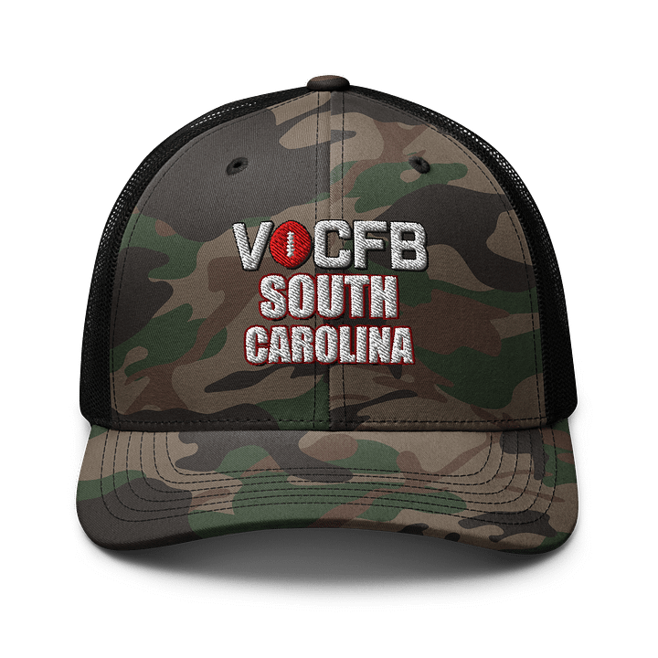 South Carolina VOCFB Camo Trucker Hat product image (1)
