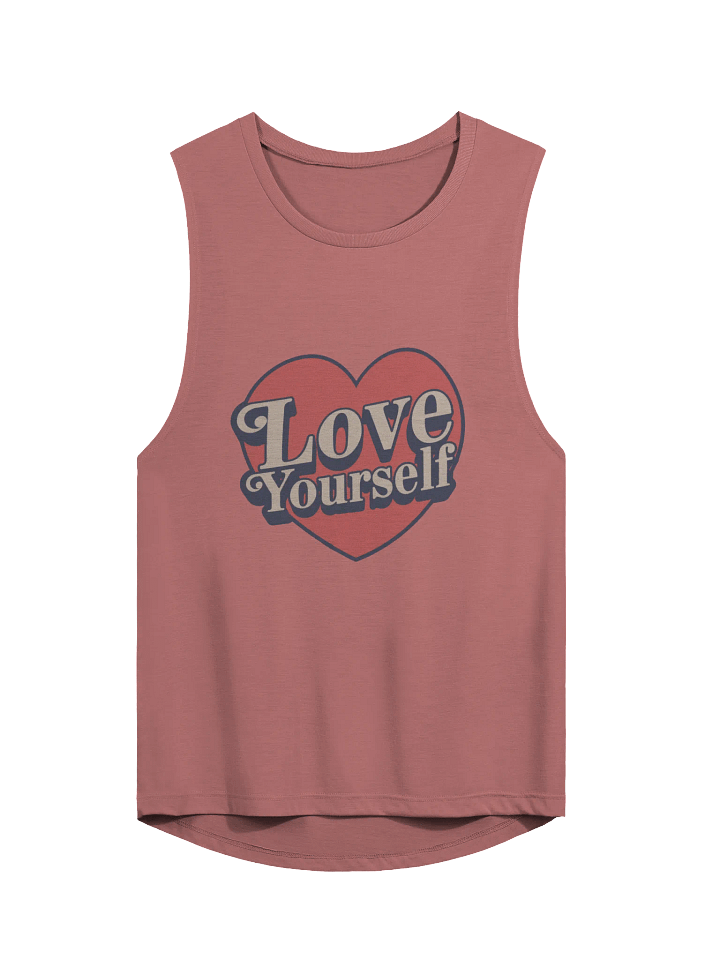 Retro Love Yourself Heart Muscle Tank product image (1)