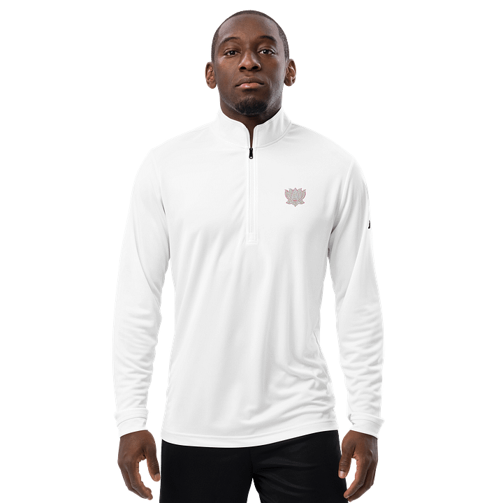 Golden Lotus Symmetry Quarter-Zip Pullover product image (2)