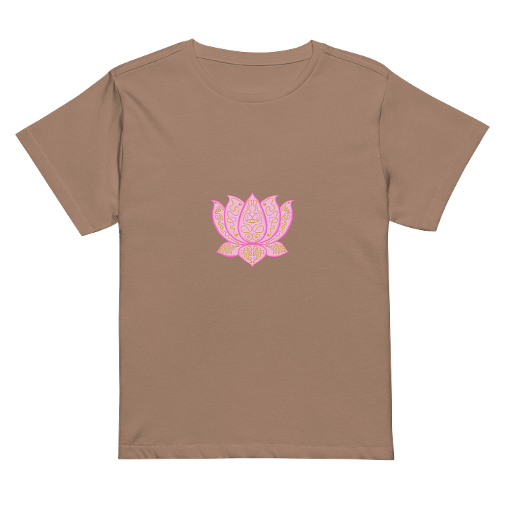 Lotus Eye Women's High-Waisted Tee product image (2)