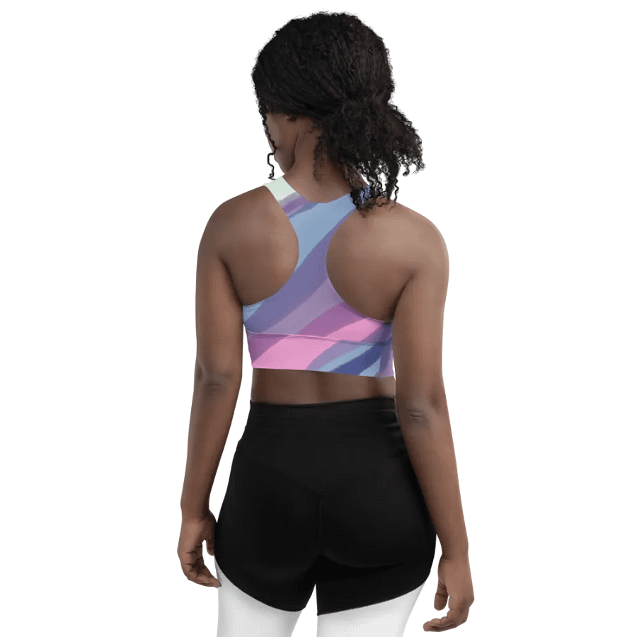 MSLA Sparkles Amigos - Longline Sports Bra product image (8)