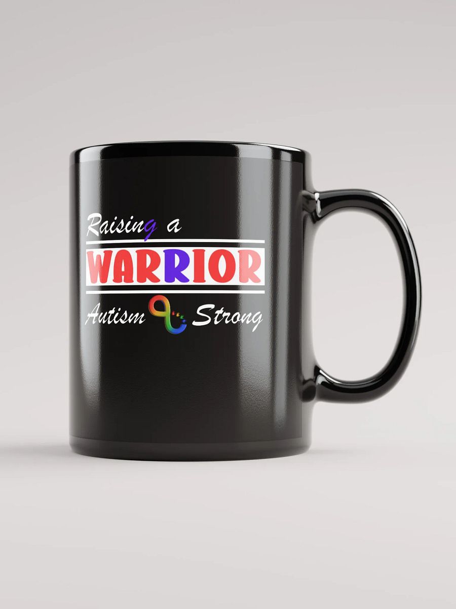 Raising A Warrior, Autism Strong Glossy Ceramic Mug product image (1)