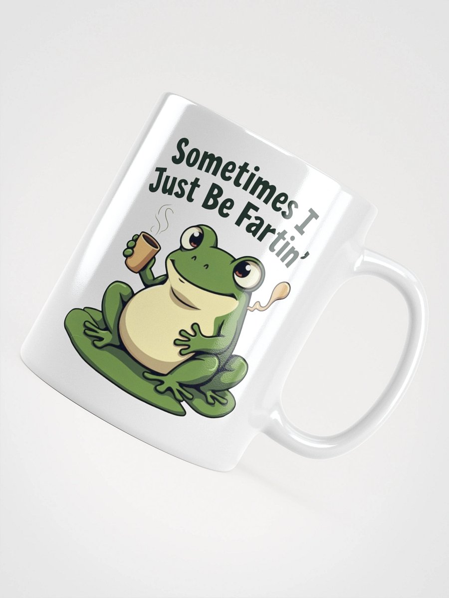 Froggin' Beats White Glossy Mug product image (10)