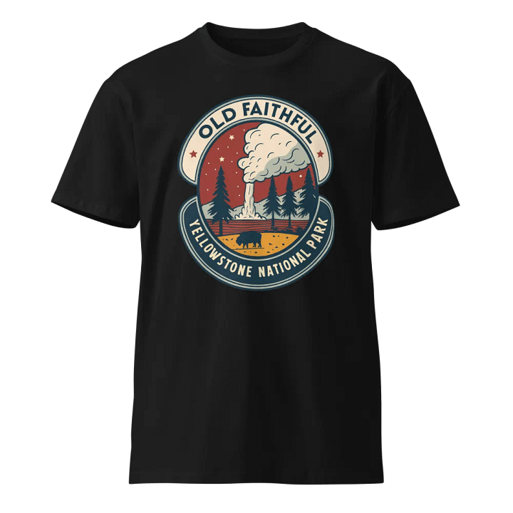 Old Faithful Yellowstone National Park T-Shirt product image (1)