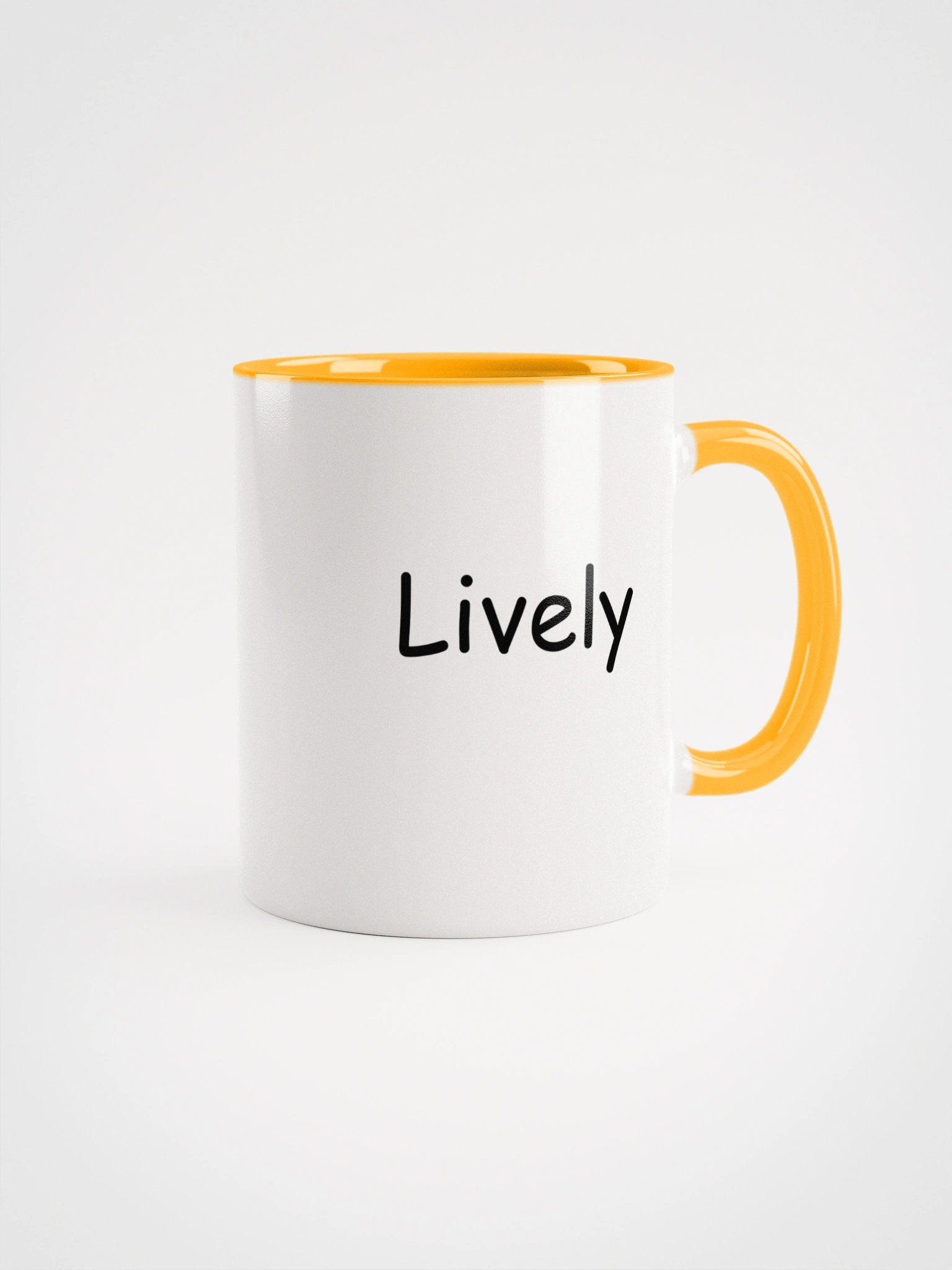 “Lively” My Vibe Ceramic Mug with Color product image (2)
