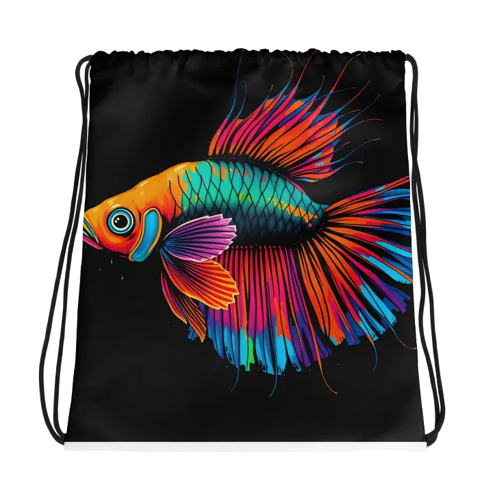 Beta Pop art Splendor Drawstring Bag product image (1)