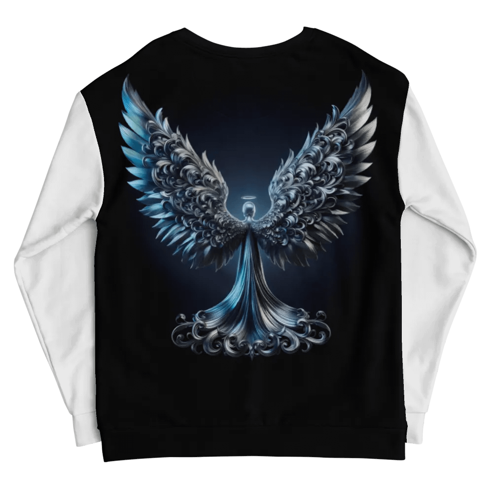 A Silver Angel and Cross - Unisex Sweatshirt #6 product image (10)