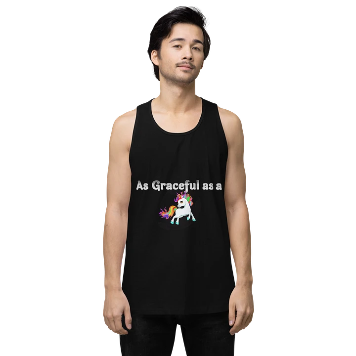 As Graceful as a Unicorn Tank product image (1)