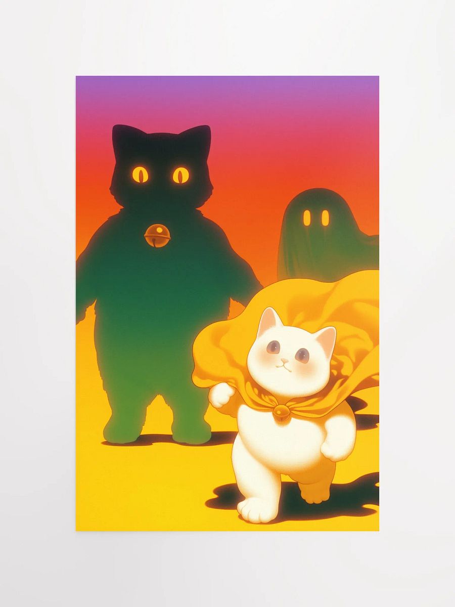 Mystical Feline Trio Poster product image (4)
