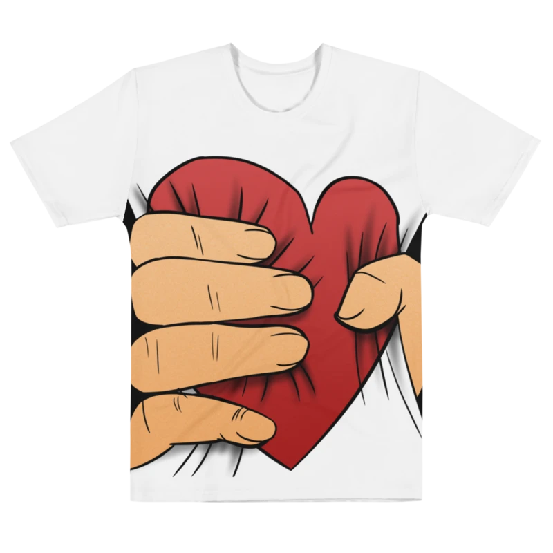Big Heart Squeeze (white shirt / white skin tone) product image (1)