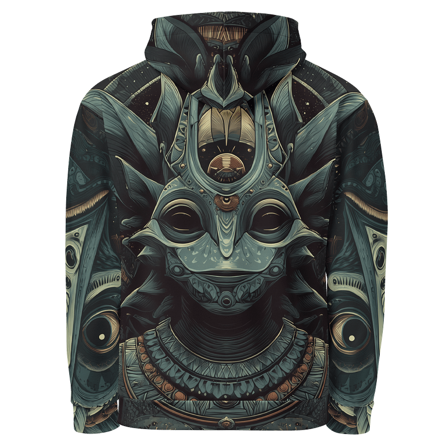 Tribal Psychedelic Reptilian Unisex Hoodie product image (3)