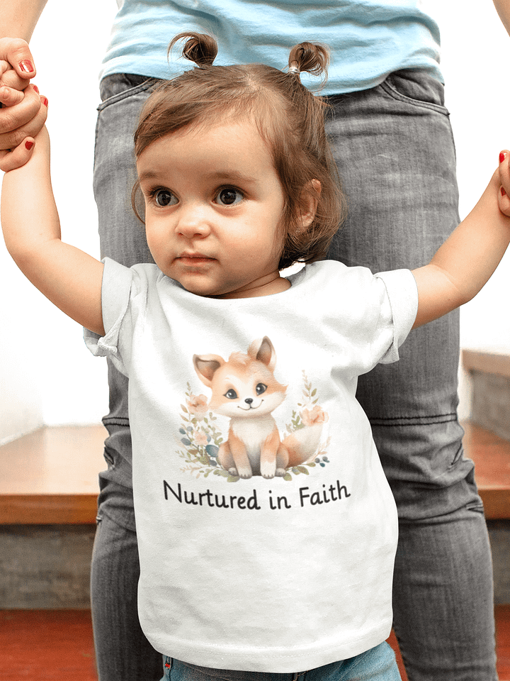 Faithful Fox: Blossoming Love Toddler Tee product image (1)