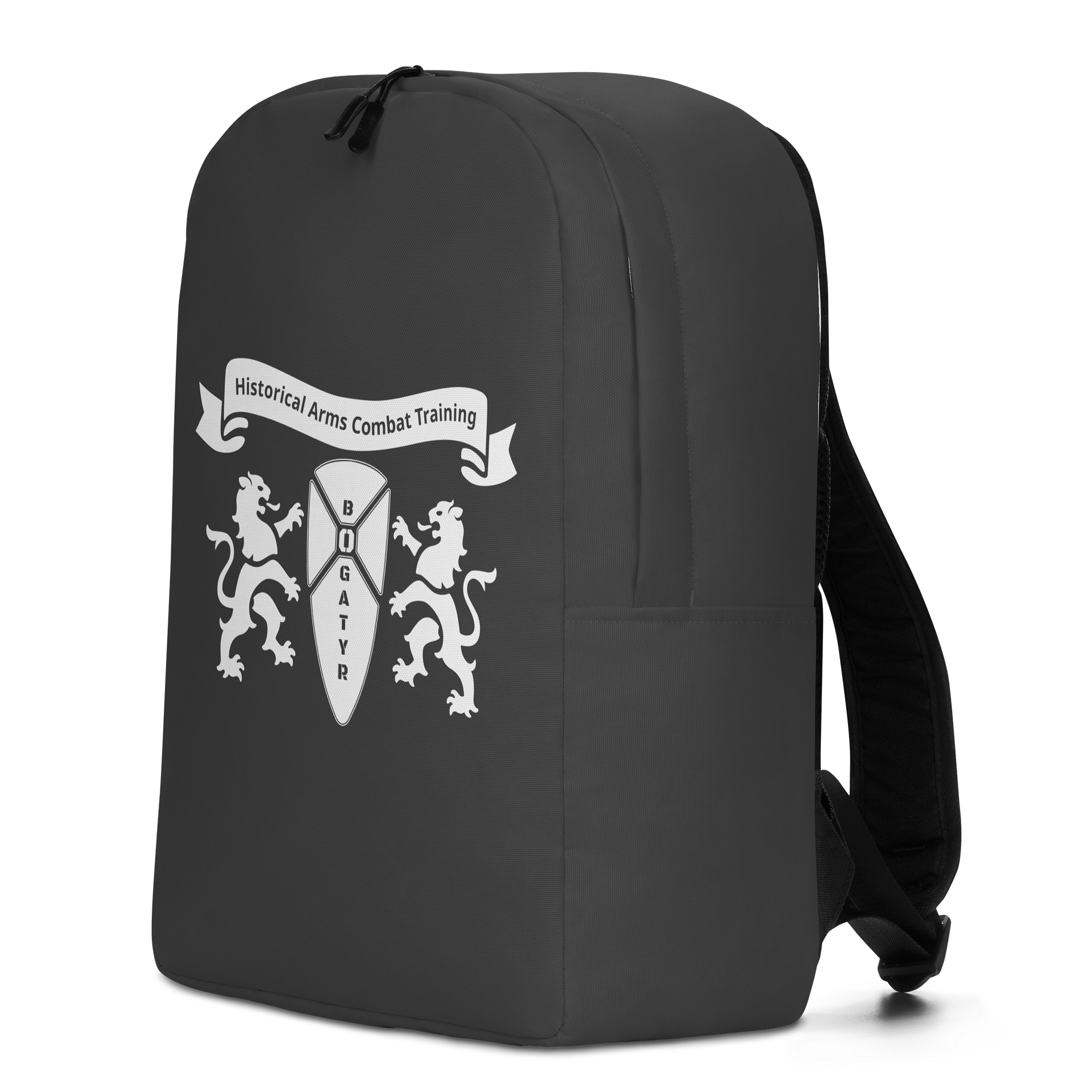 Backpack - white HACT logo product image (2)