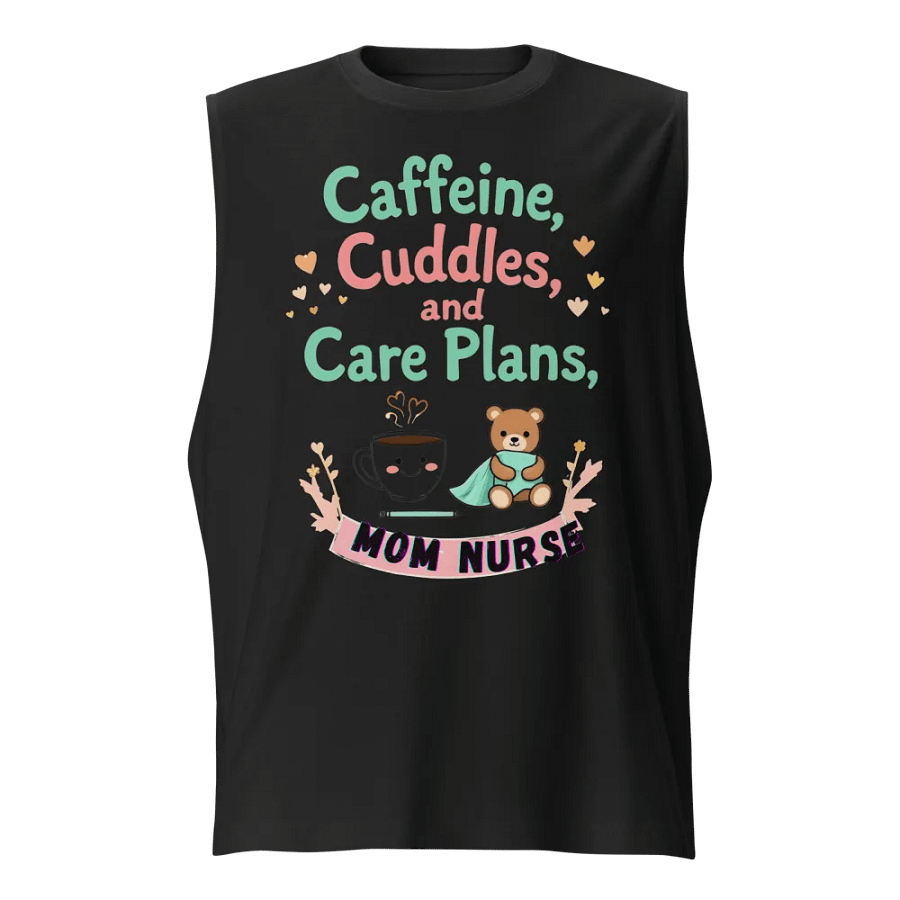 Caffeine & Cuddles Mom Nurse Tank product image (1)