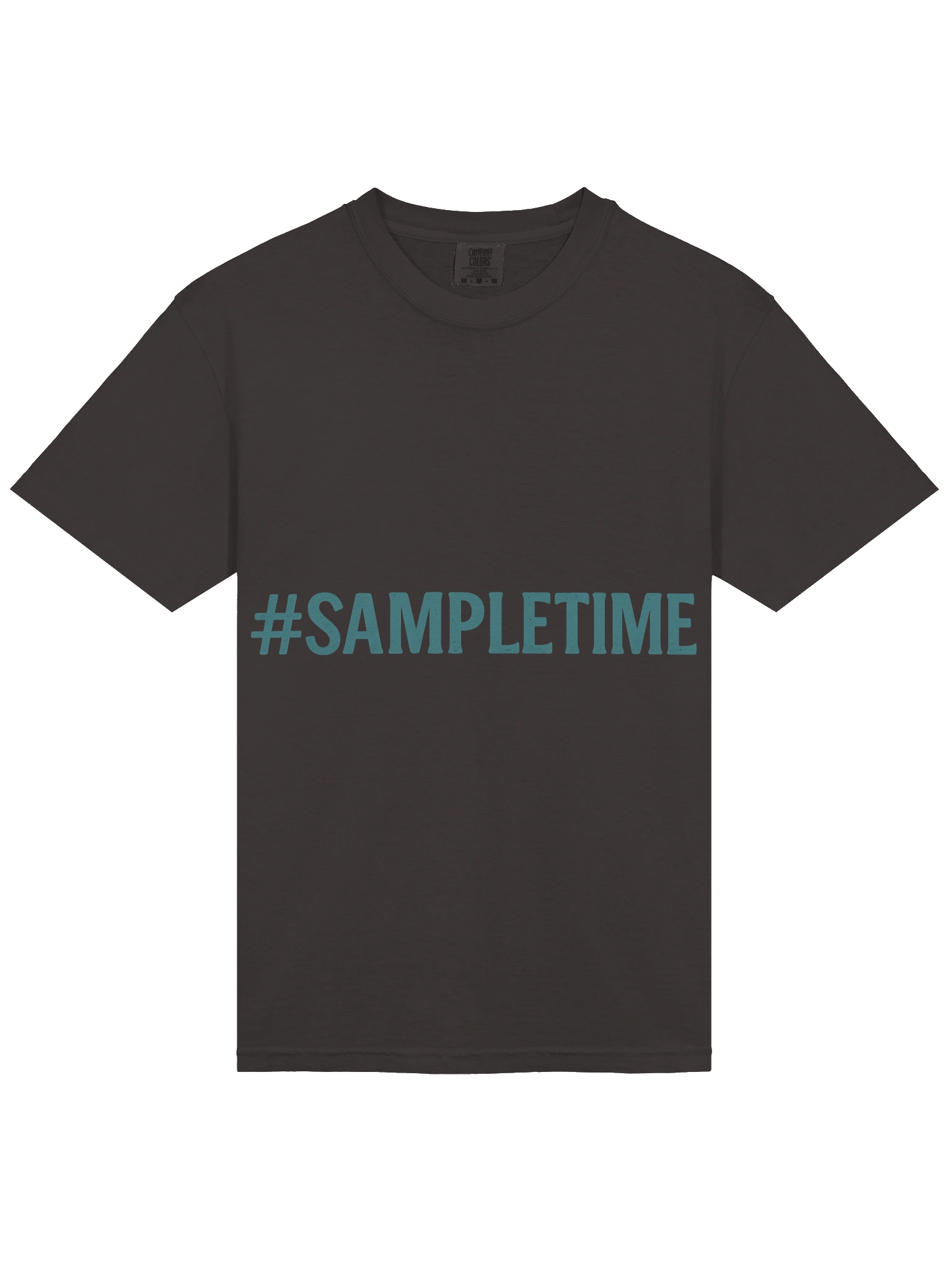 Turquoise Sampletime Comfort Tee product image (15)