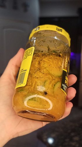 Pretty Pickles
Ingredients:
-10 baby cucumbers
-4 cups water
-1/2 cup white vinegar
-2 1/2 tablespoons salt
-1 tablespo...