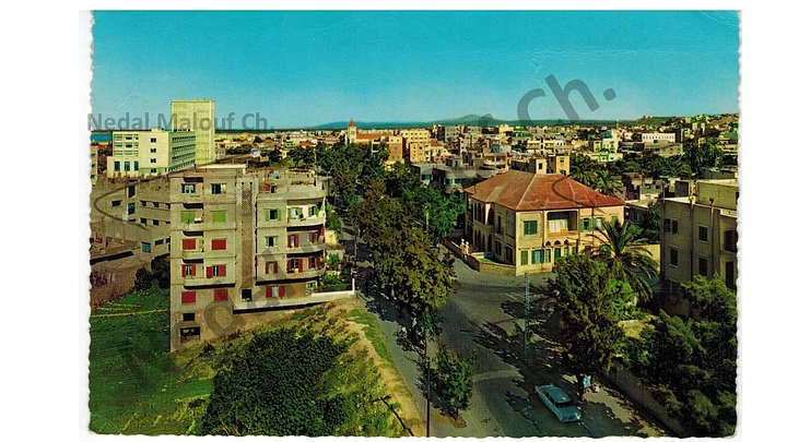 بطاقة بريدية لمدينة اللاذقية من القرن العشرين product image (2)