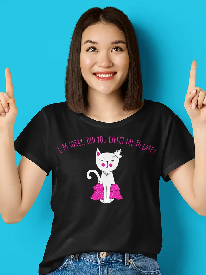 Regal Feline Attitude T-Shirt product image (2)