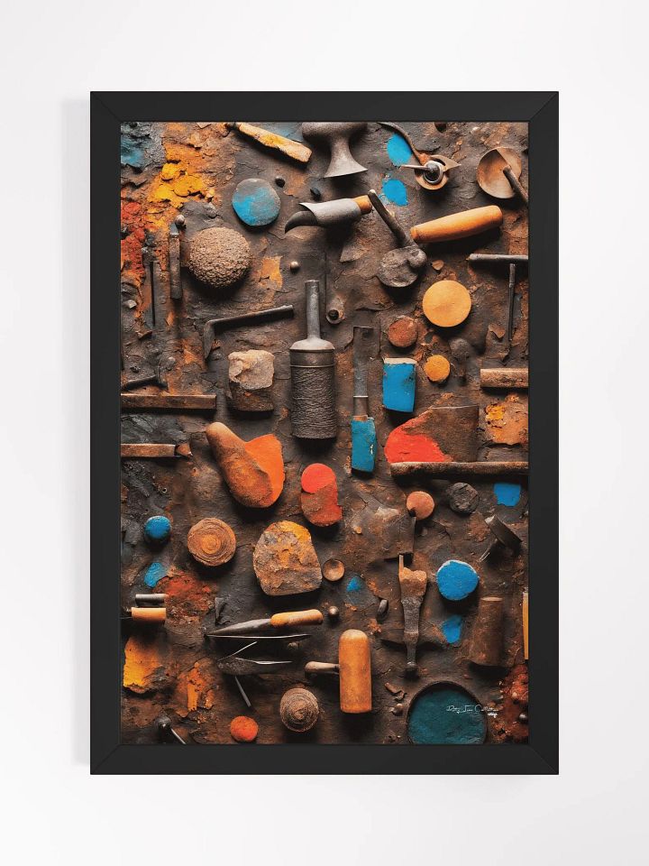 Rustic Wall Decor | Unique Rusty Iron Artwork | Modern Home Decor product image (2)