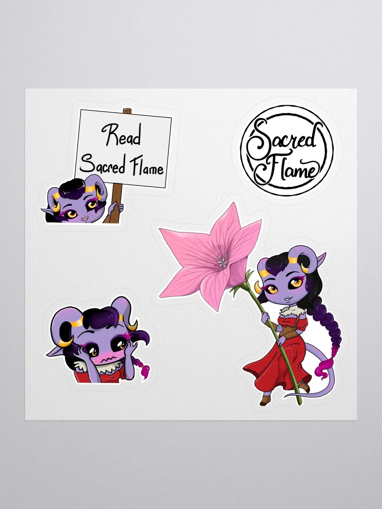 Mender Chibi Sticker Pack product image (1)