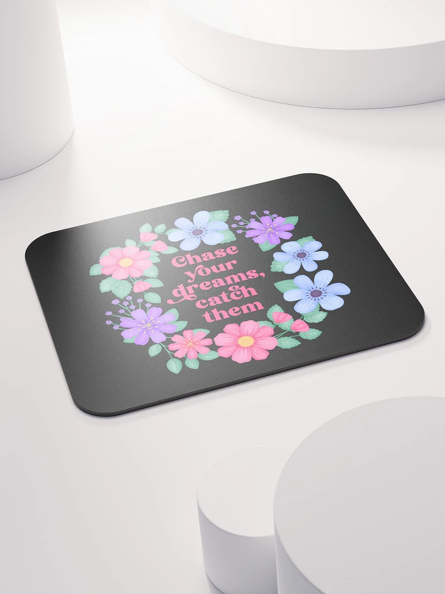 Chase your dreams catch them - Mouse Pad Black product image (4)