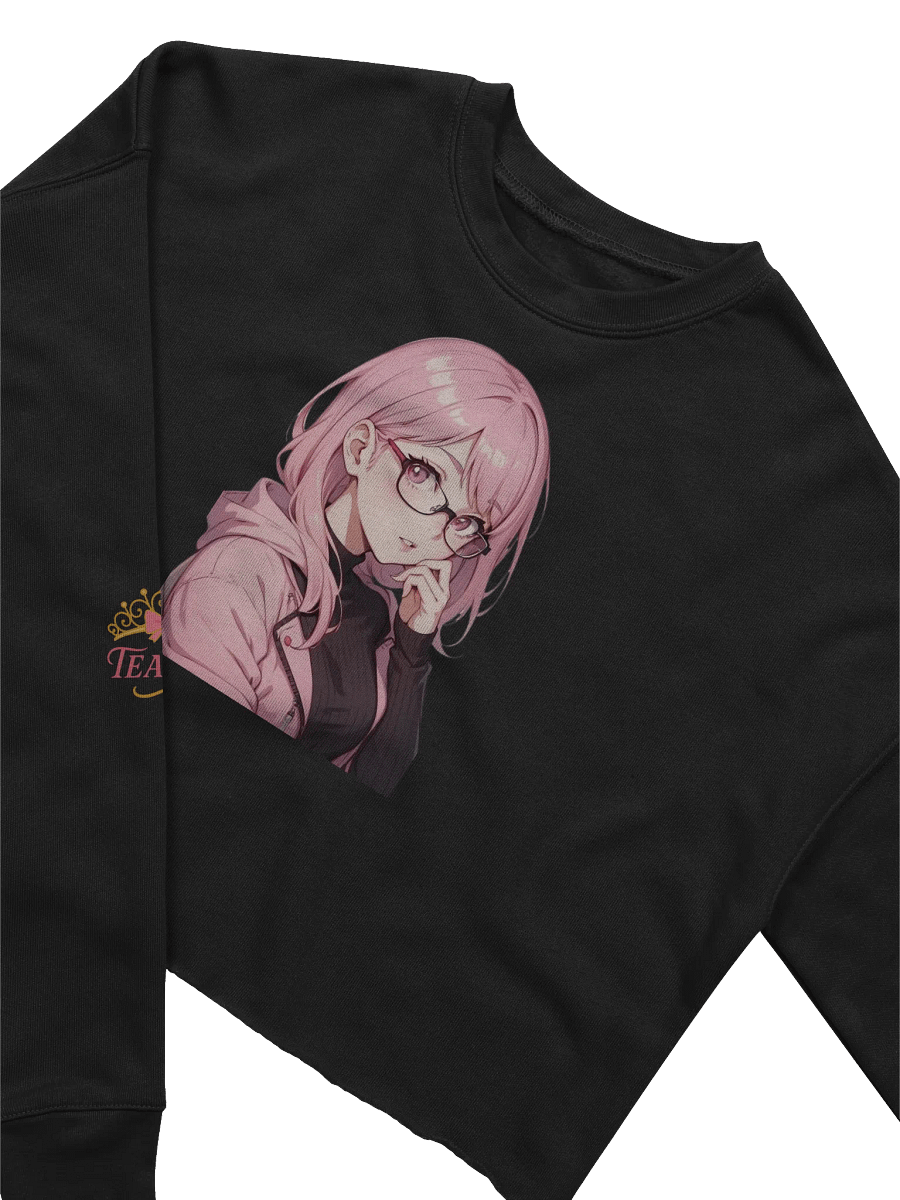 (PINK WAIFU) K Crop Sweatshirt product image (3)