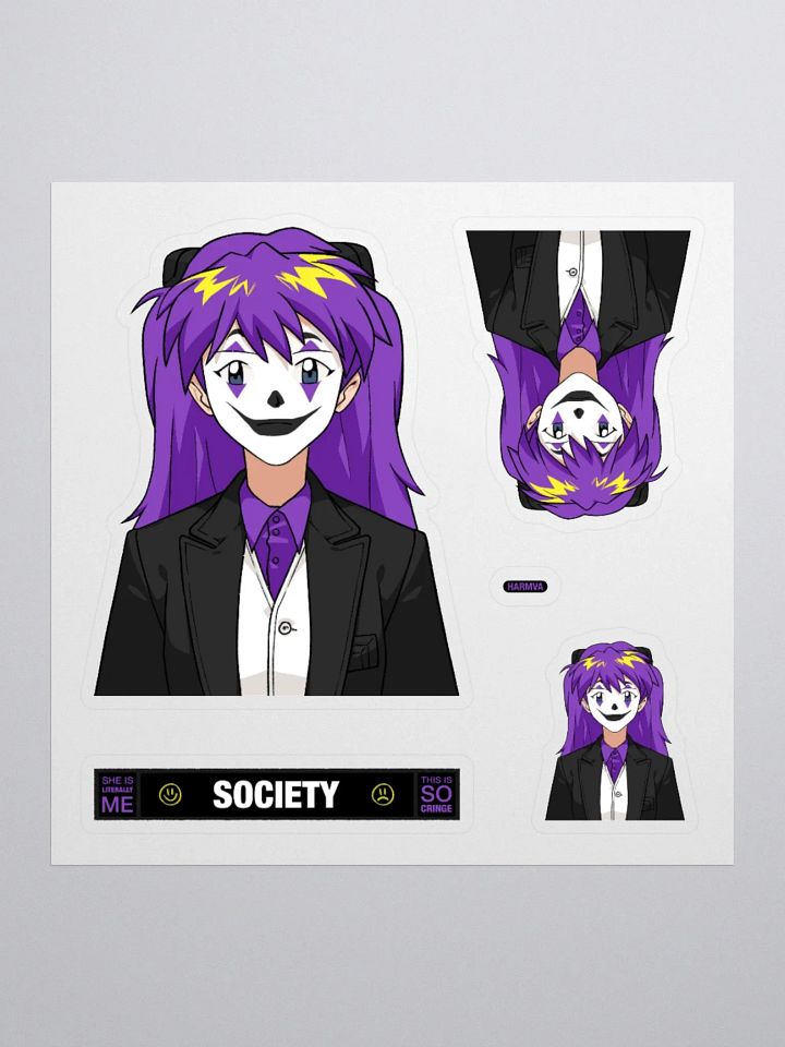 Woker Non-Binary SOCIETY Stickers product image (1)