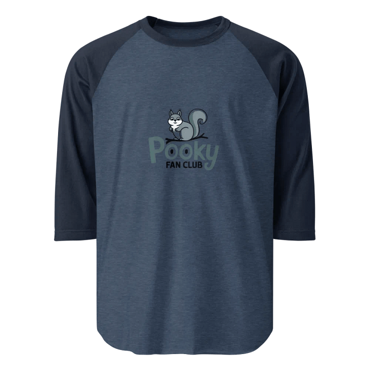Pooky Fan Club ¾ Sleeve Raglan Tee product image (1)