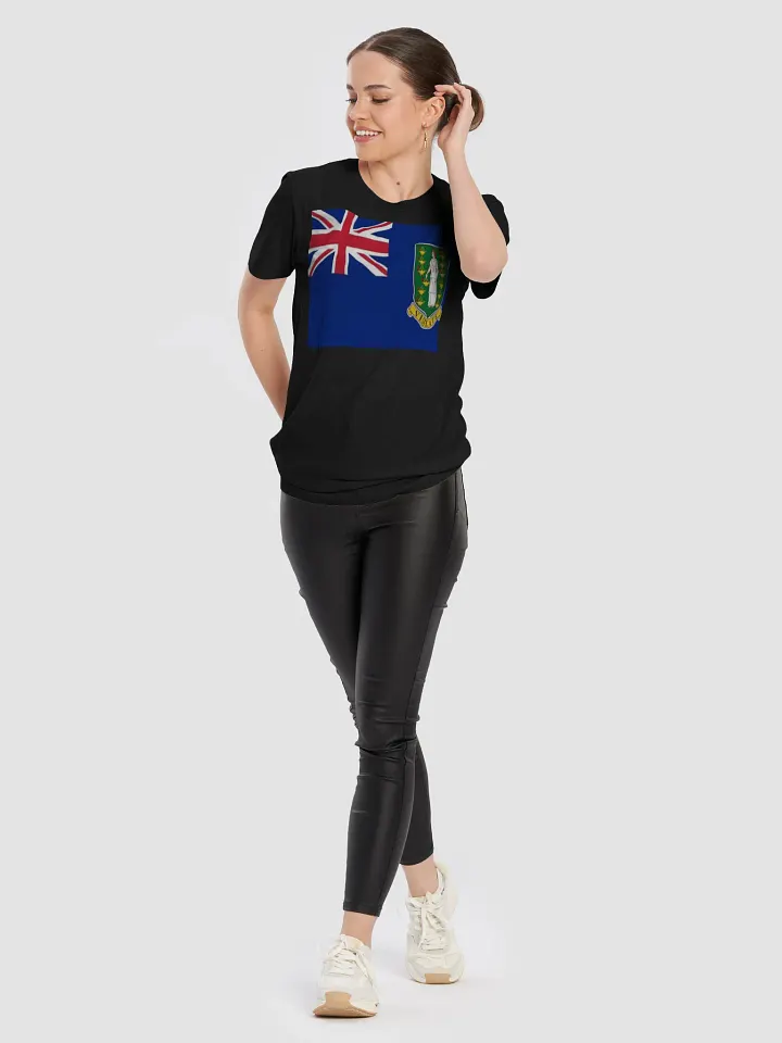 Exclusive British Virgin Islands Flag Unisex T-Shirt - Supersoft Tee product image (1)