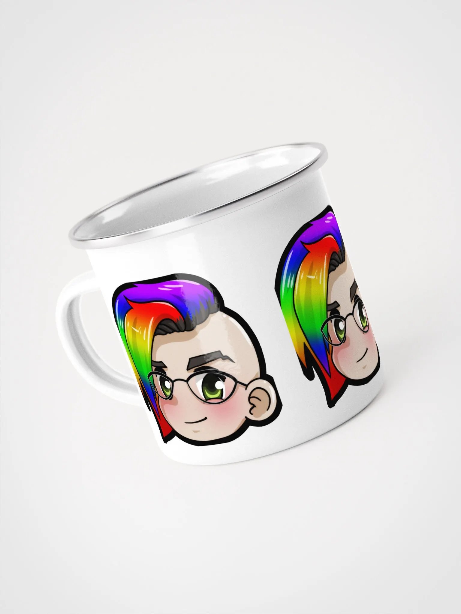 Hybrid Pride Enamel Mug product image (5)