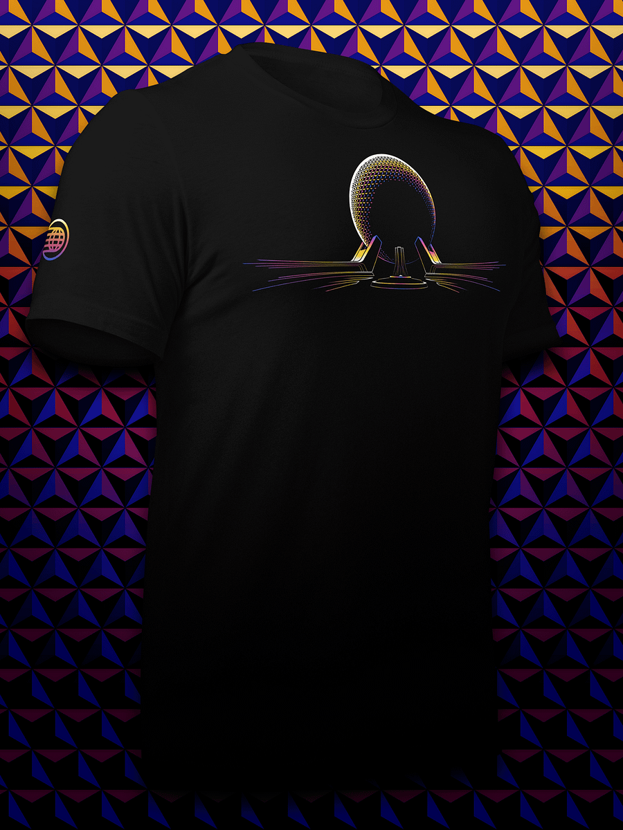 GEOSPHERE Line Art Unisex T-shirt product image (2)