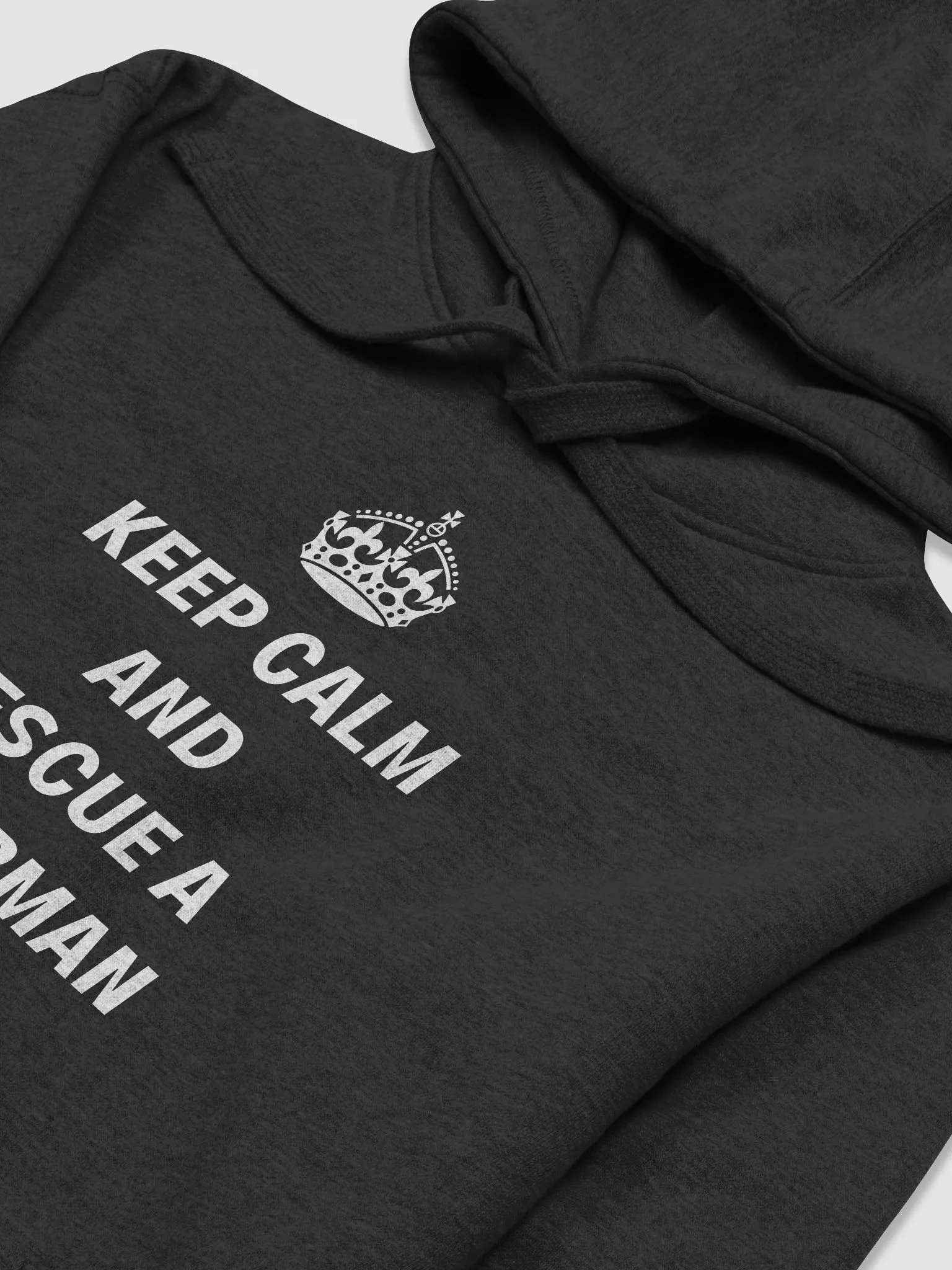 Keep calm and Rescue a Doberman, Cotton Heritage Hoodie M2580 product image (3)