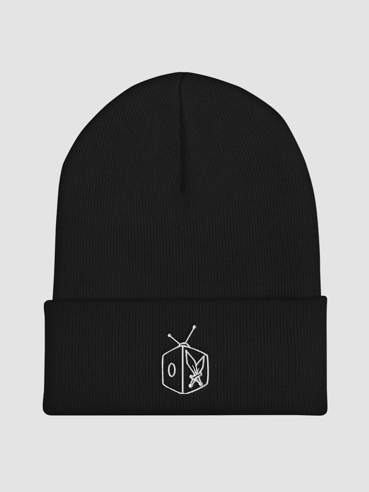 All Ages of Geek Cuffed Black Beanie product image (2)