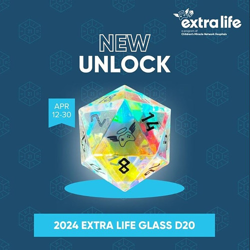 LAST CHANCE! Don't miss out on this INCREDIBLE @ExtraLife4Kids incentive for Tabletop Weekend 2024! Platinum Extra Lifers who...