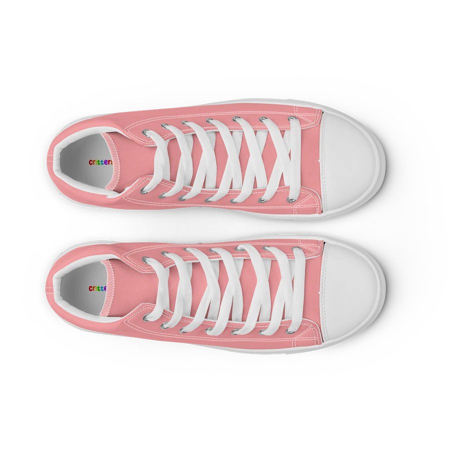 Pastel Red and White Flower Sneakers product image (40)